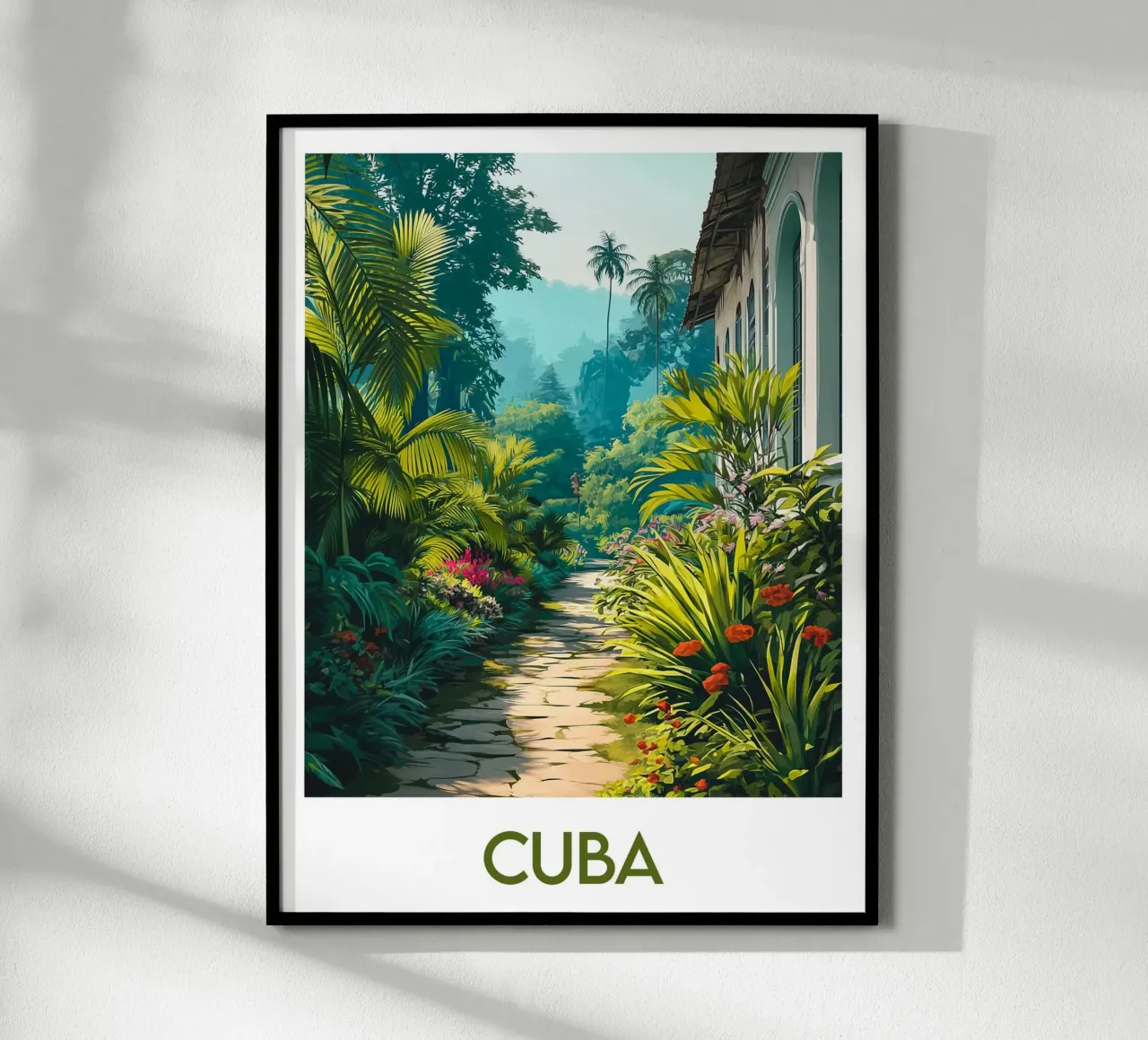 Affiche Cuba poster con telaio in alluminio da Frame the World