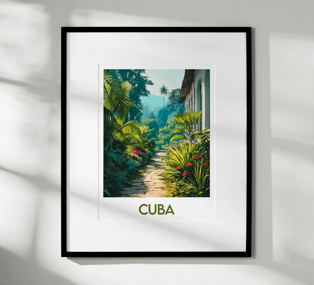 Affiche Cuba poster con telaio in alluminio da Frame the World