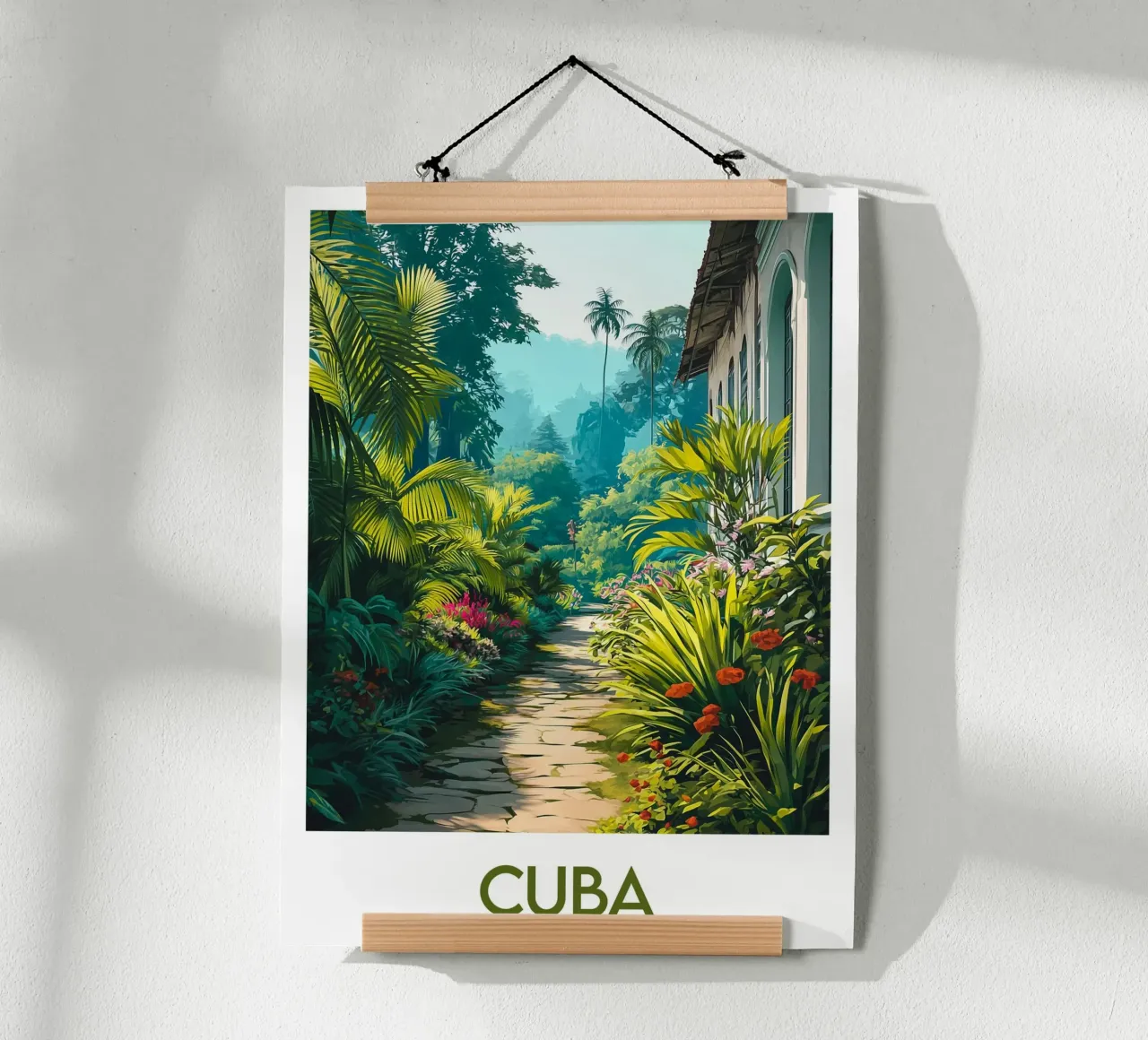 Affiche Cuba poster con telaio in alluminio da Frame the World