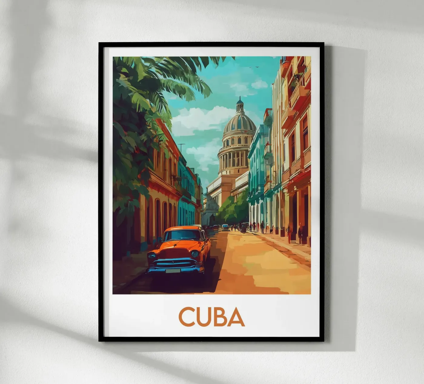 Affiche Cuba poster da Frame the World