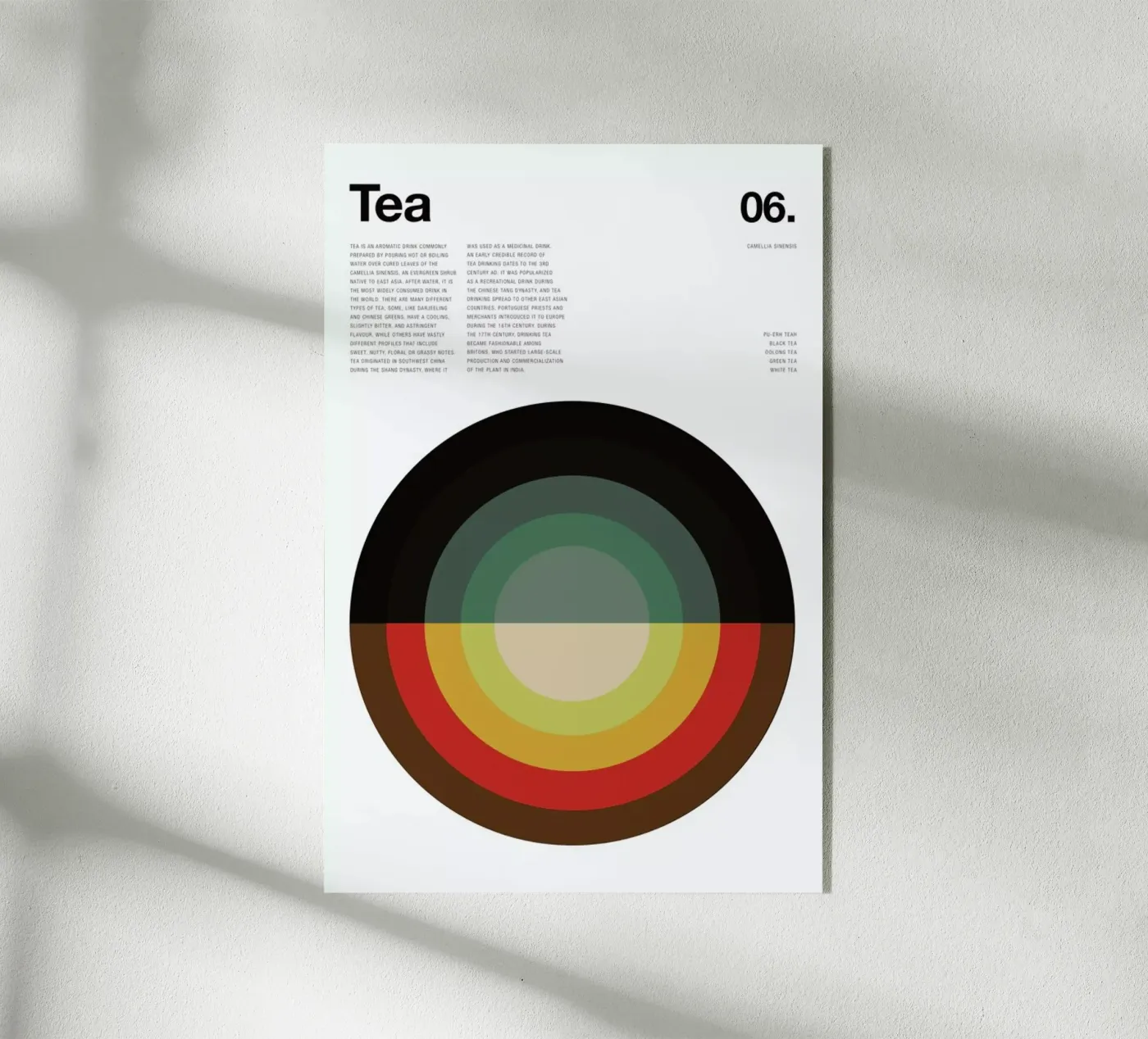 Tea plexiglas de Nick Barclay