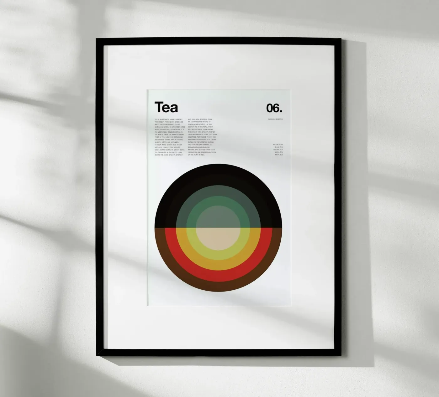 Tea poster van Nick Barclay