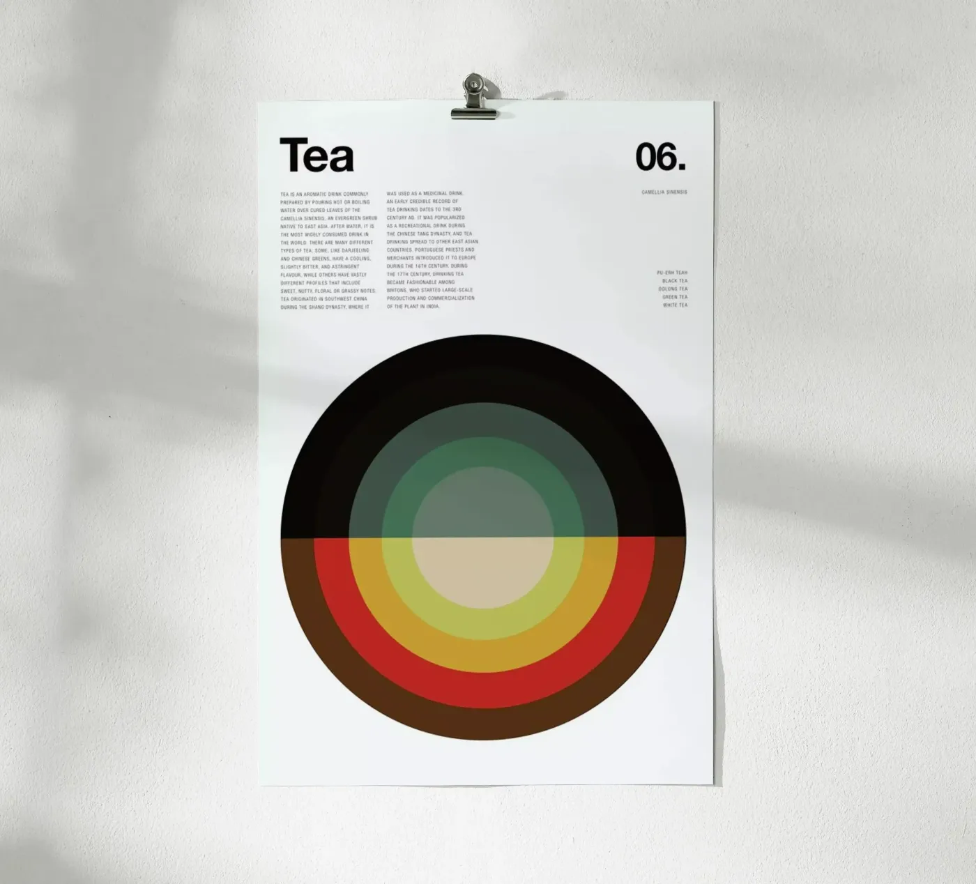 Tea poster de Nick Barclay