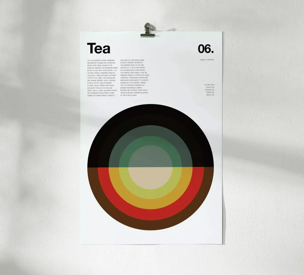 Tea poster da Nick Barclay