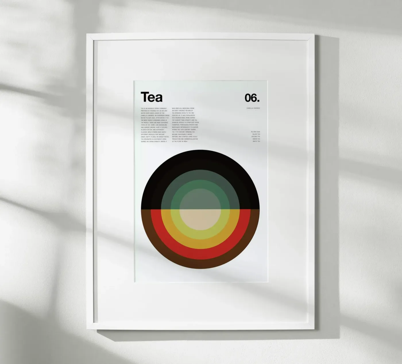 Tea poster de Nick Barclay