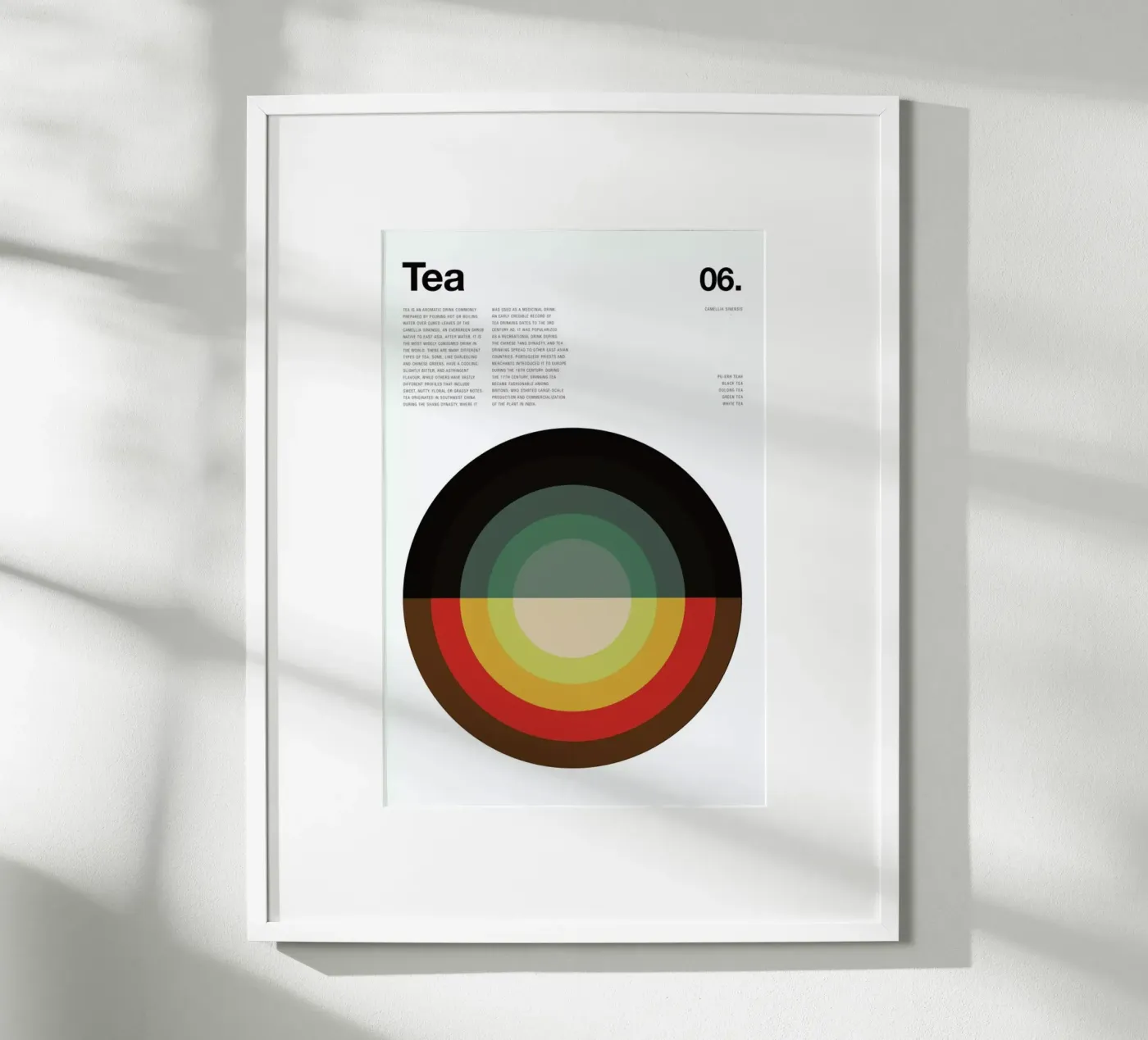 Tea poster van Nick Barclay