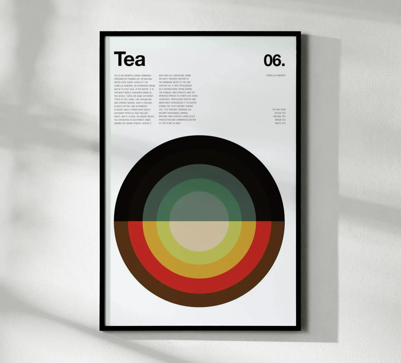 Tea poster de Nick Barclay