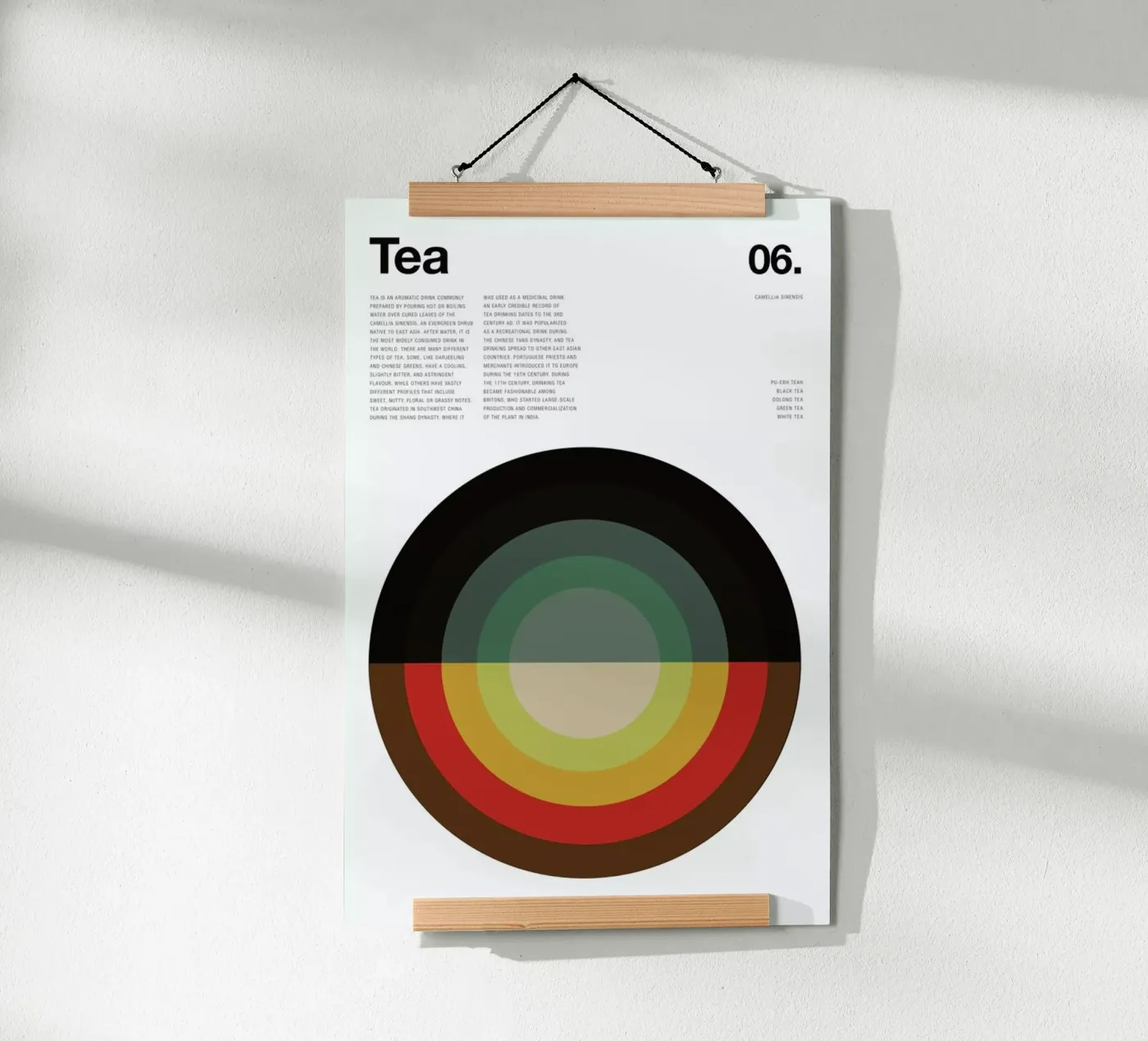 Tea poster van Nick Barclay
