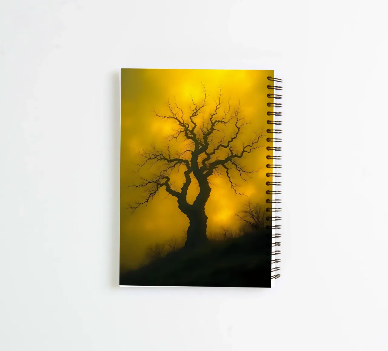 Mystical_style_B_7 spiral notebook by schwarz-gelb by LK