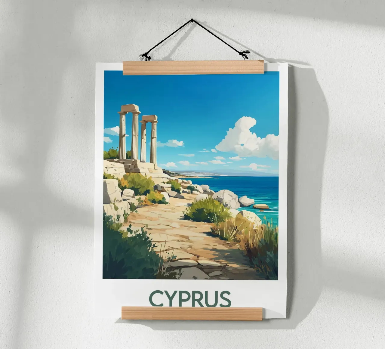 Poster di Cipro poster da Frame the World