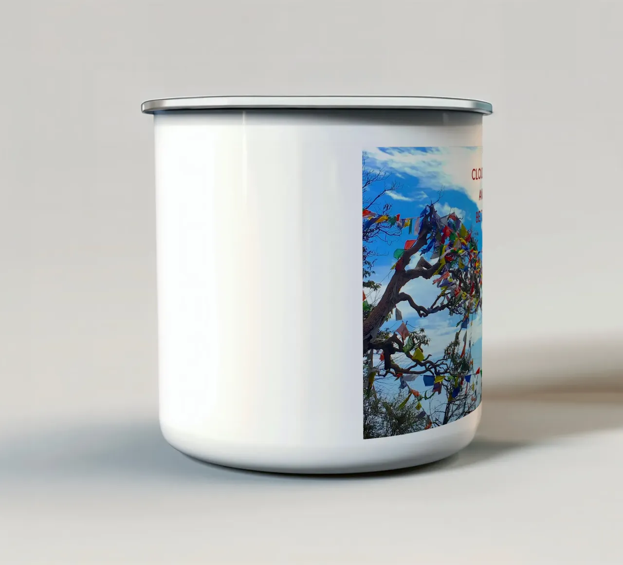 Be the Sky tazza in smalto da Happy 😃 Art 🎨 by Christine Schnoell