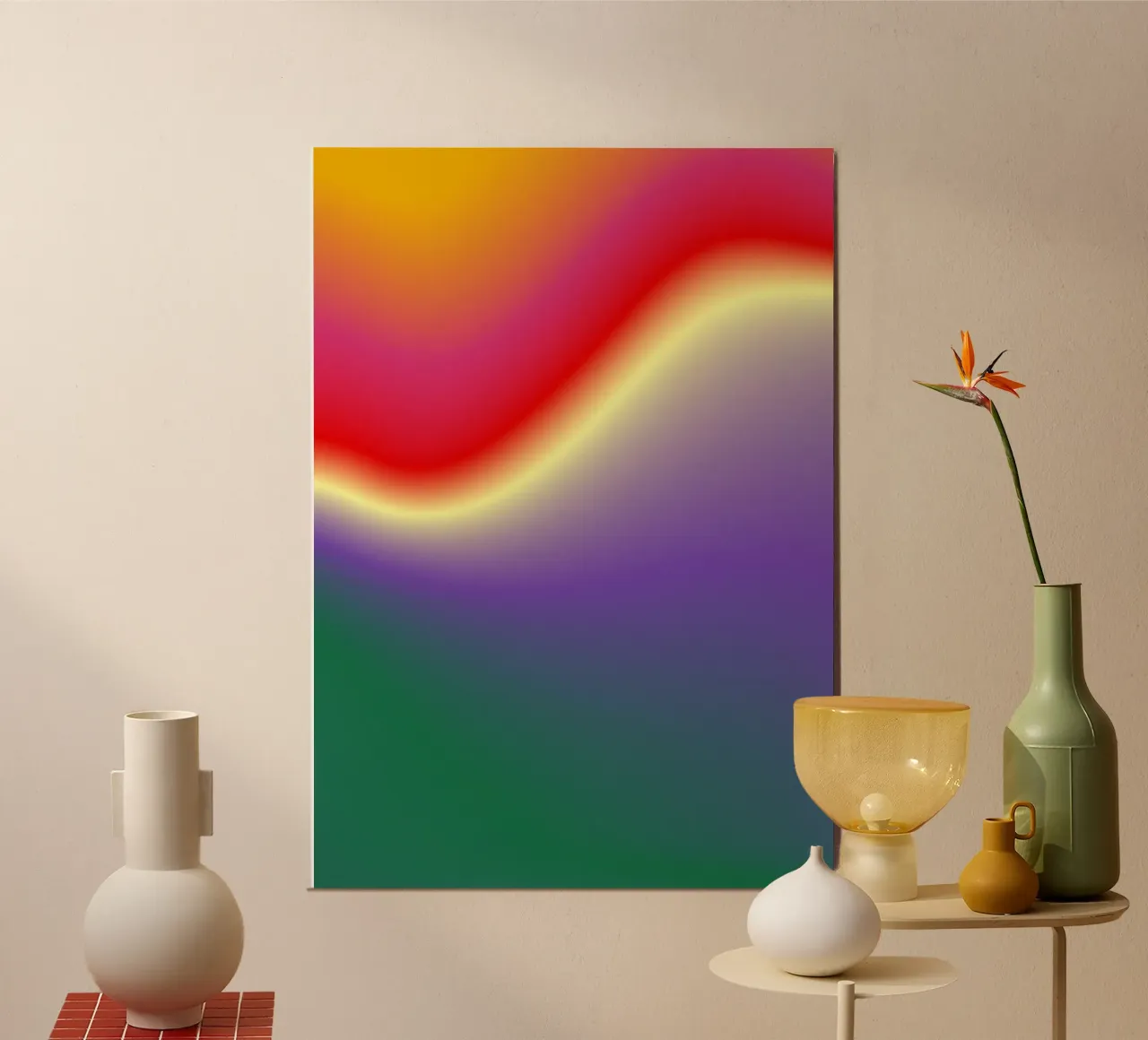 ELECTRIC VIBES forex-plaat van ÂME LIBRE STUDIO