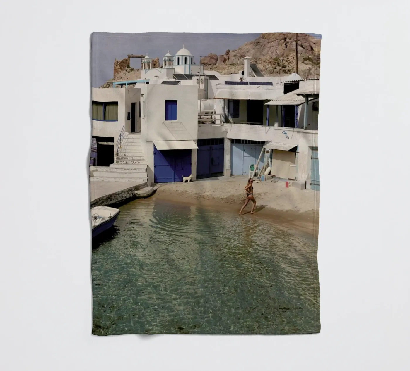 Bay fleece blanket by NET Talents GmbH