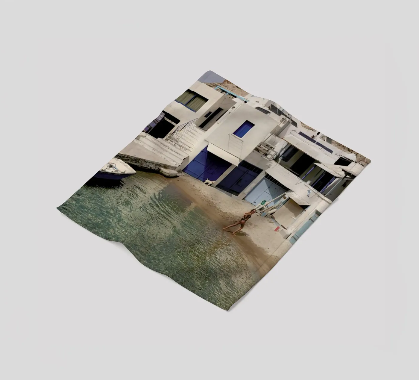 Bay fleece blanket by NET Talents GmbH