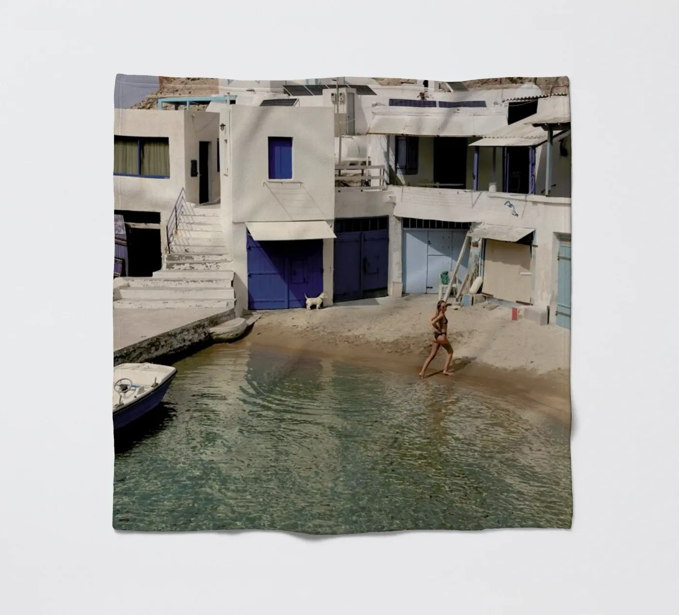 Bay fleece blanket by NET Talents GmbH