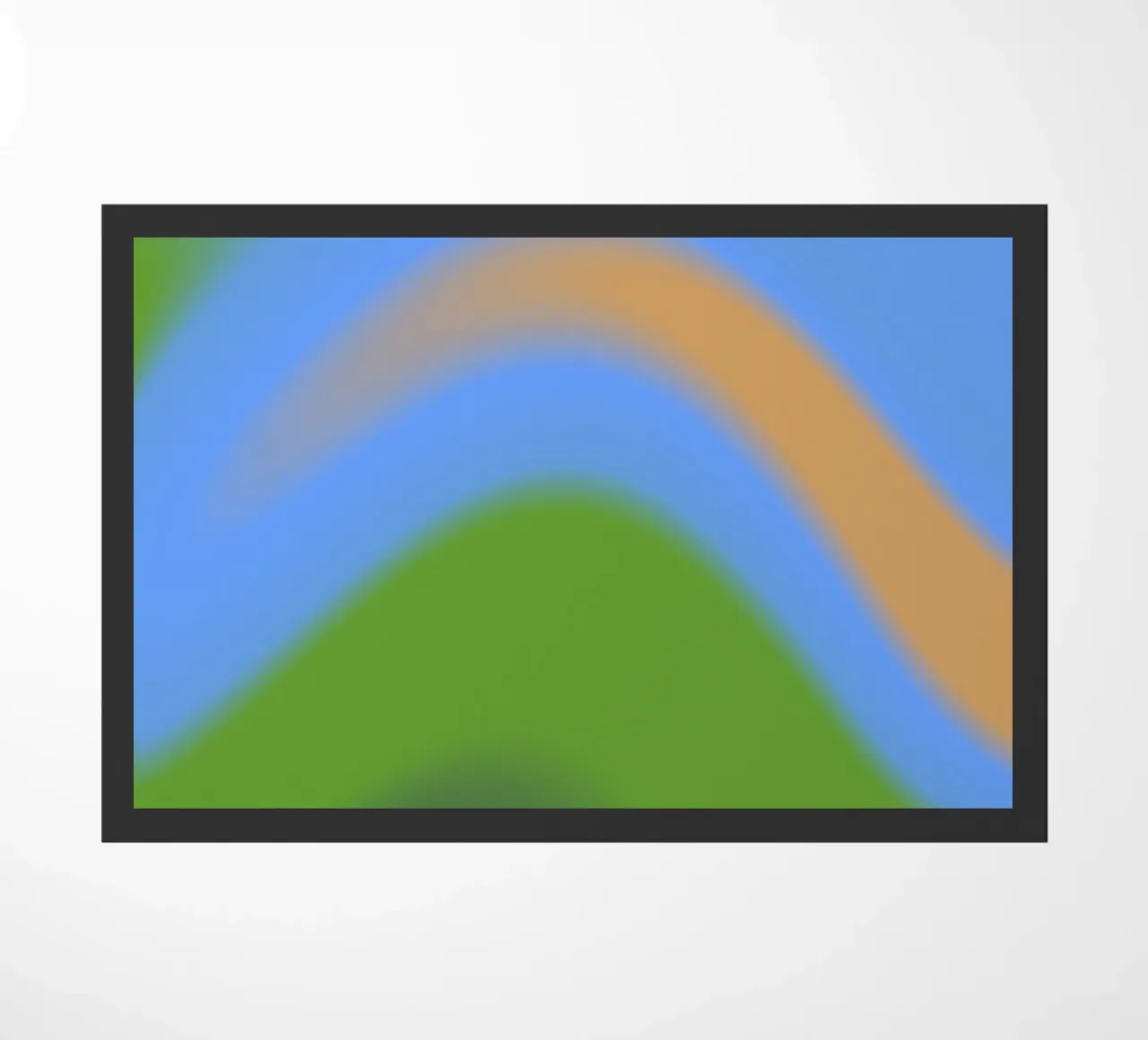 REFLECTION deurmat van ÂME LIBRE STUDIO