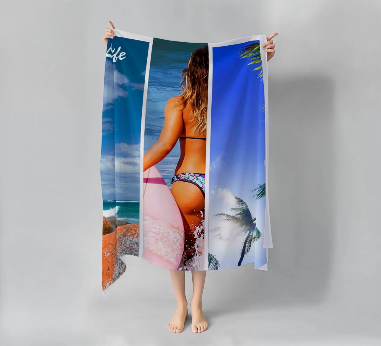 Strisce di surf 2 - Surf Life telo mare da surfer28