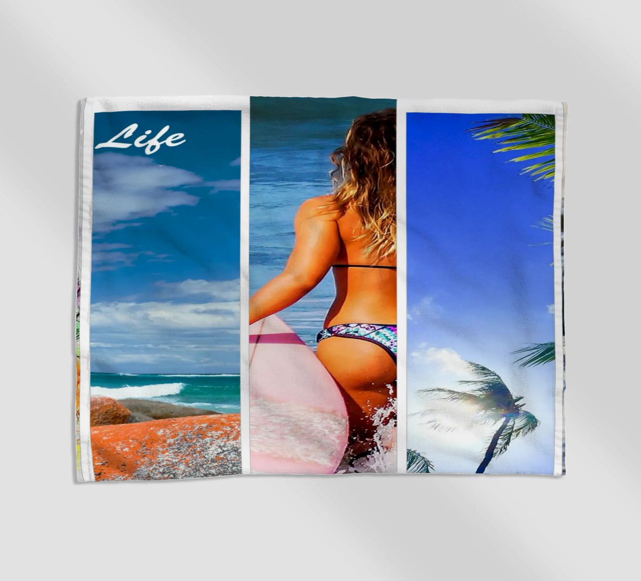 Strisce di surf 2 - Surf Life telo mare da surfer28