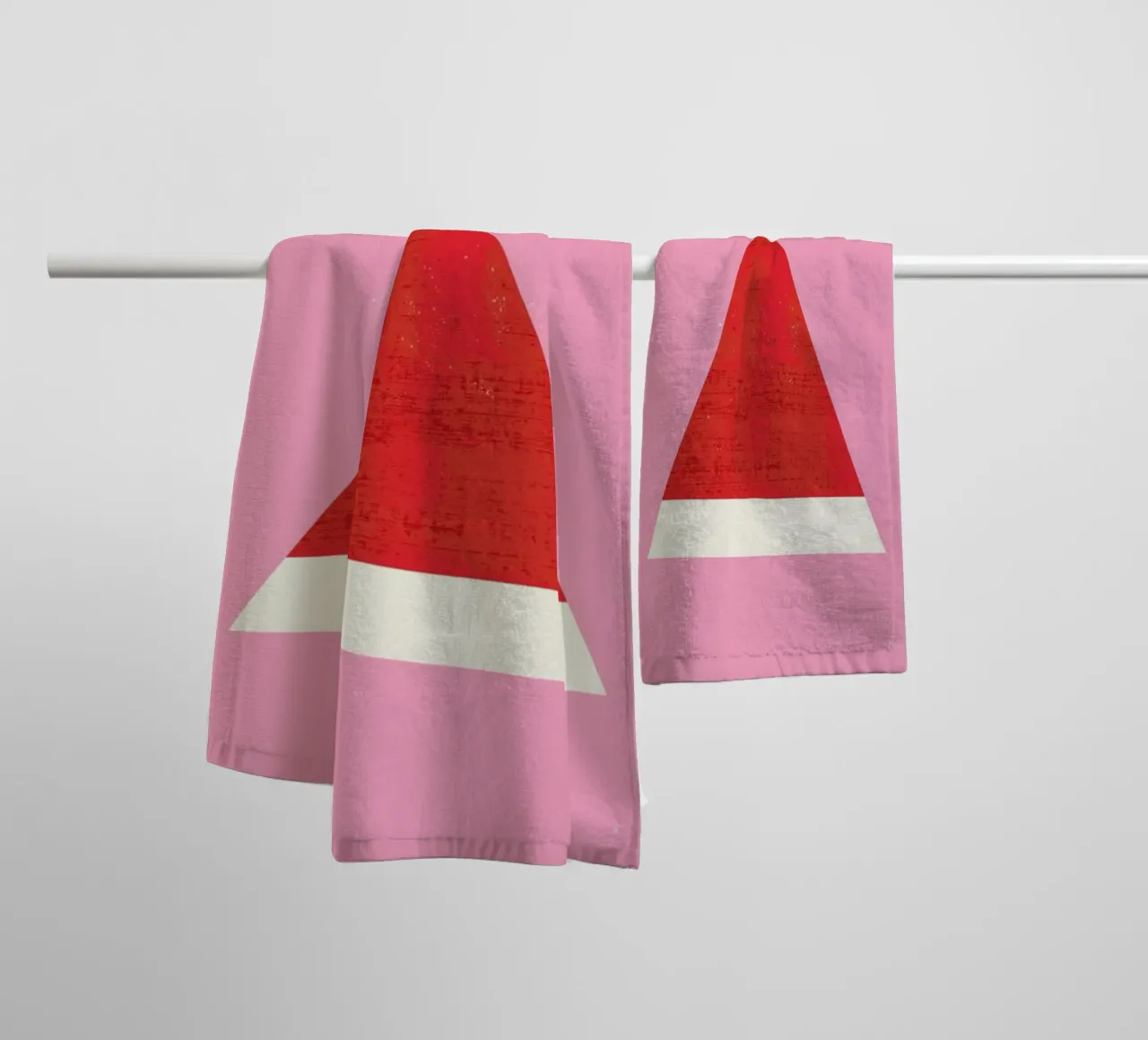 Santa Hat towel by daylight design studio