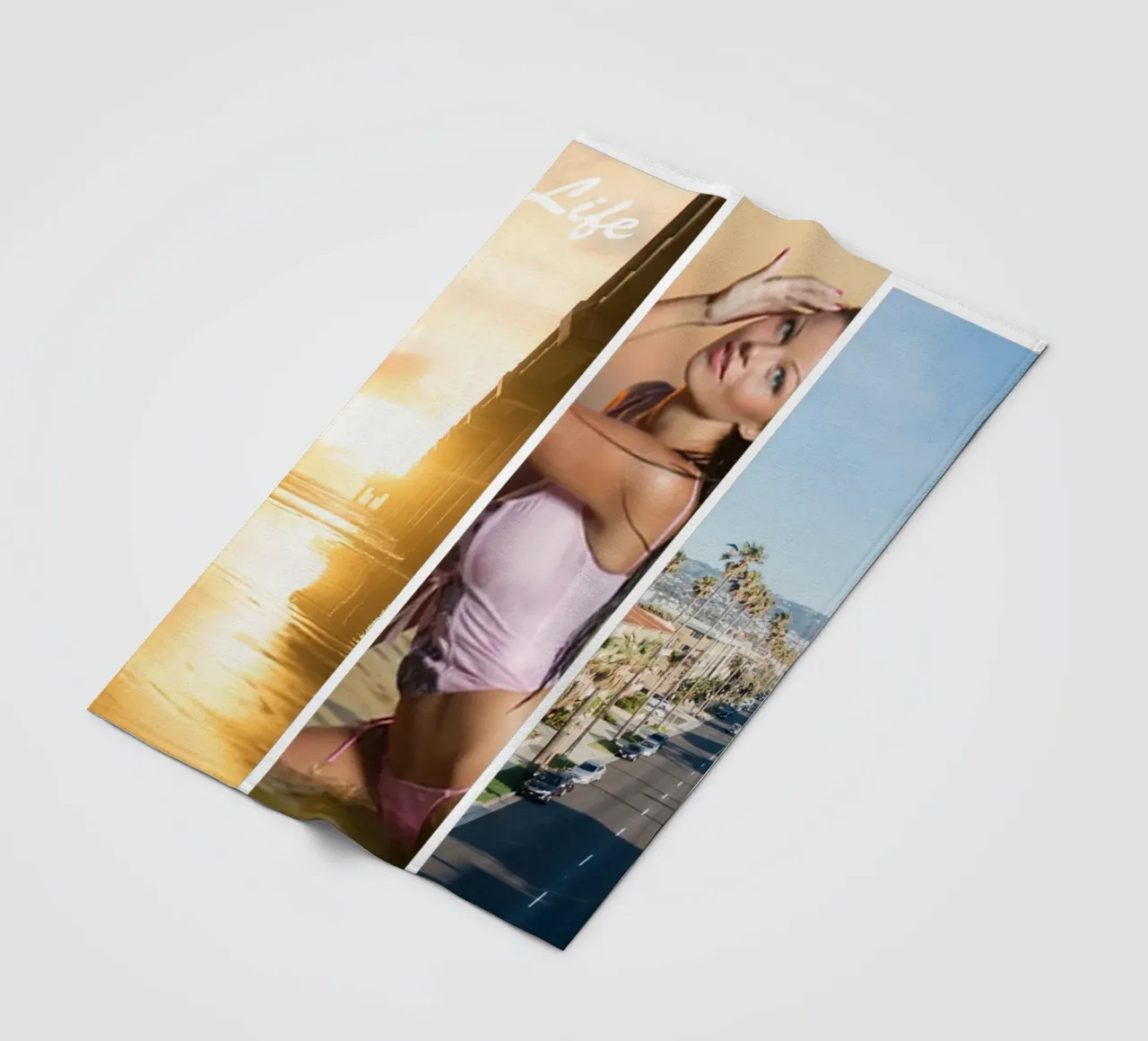 Strisce di surf 3 - Surf Life coperta in pile da surfer28