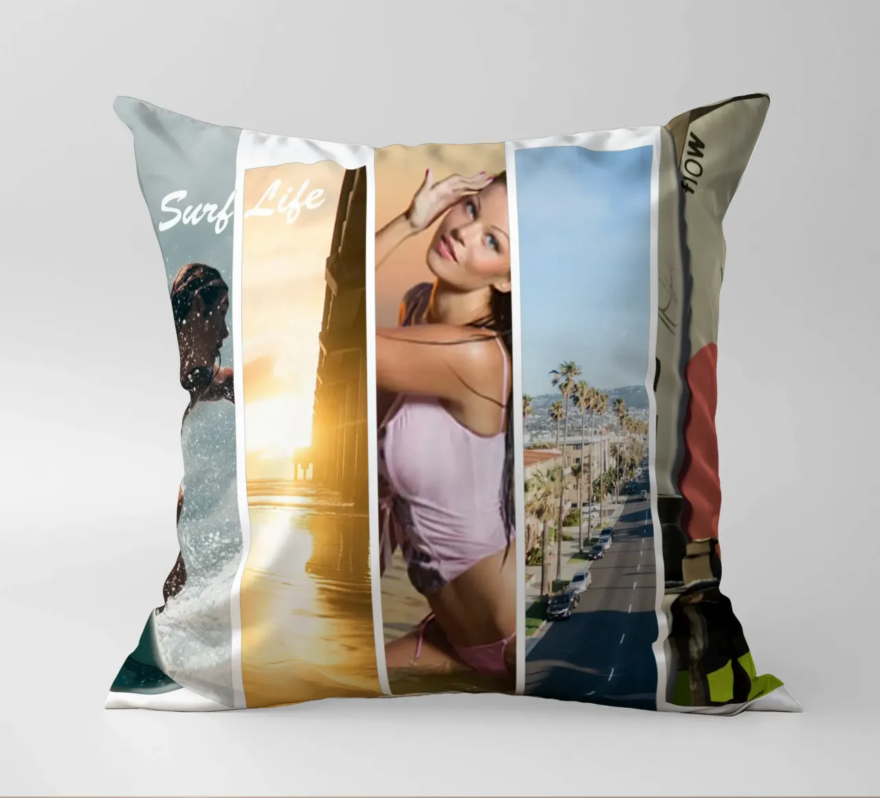 Strisce di surf 3 - Surf Life cuscino da surfer28