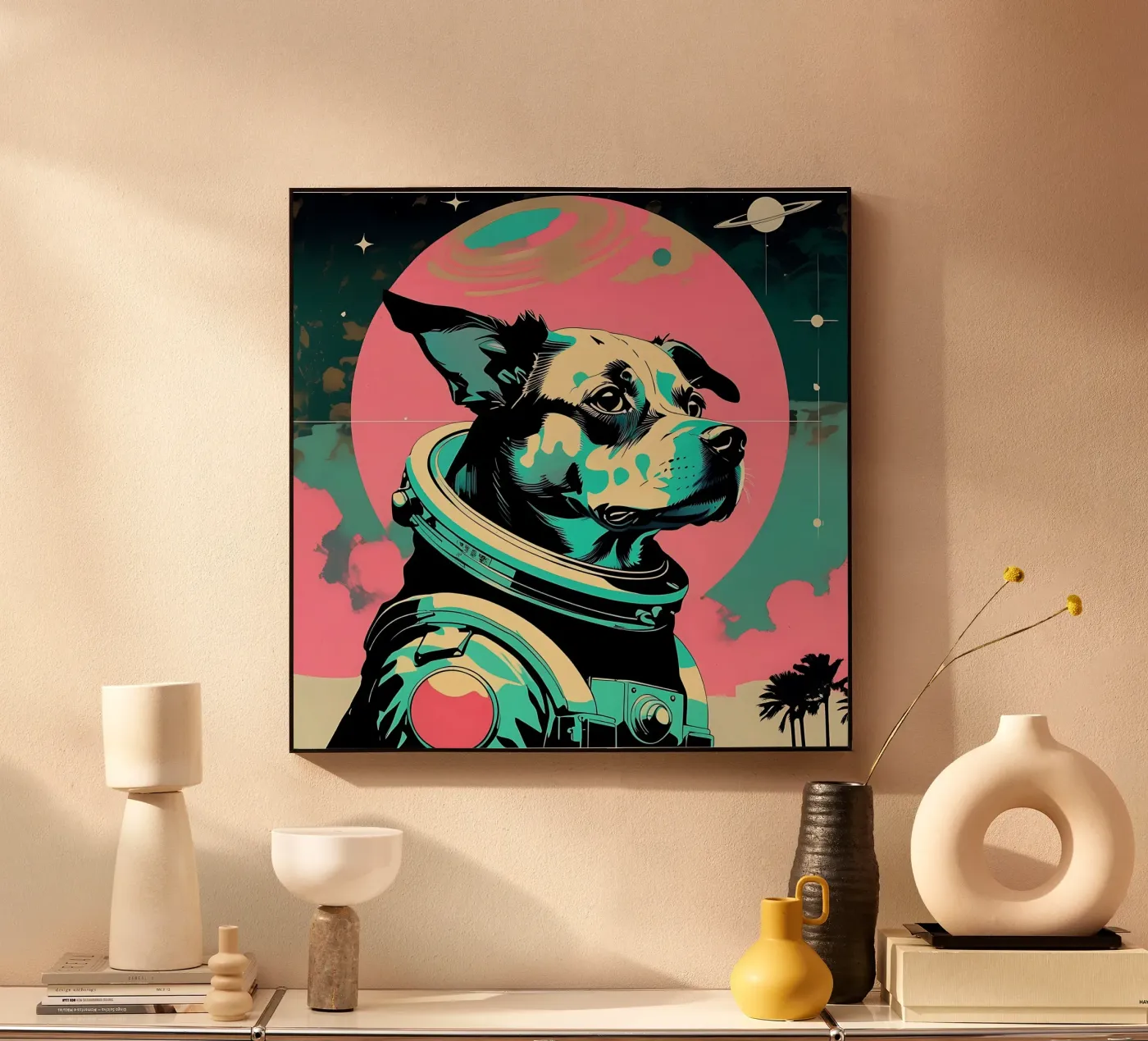 Dog_Style_D_4 plexiglass da Tierisch bunt by LK