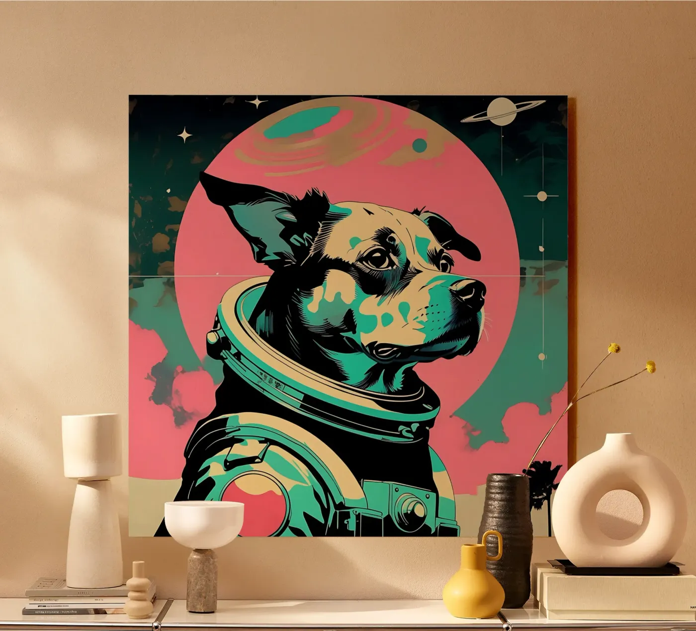 Dog_Style_D_4 plexiglass da Tierisch bunt by LK