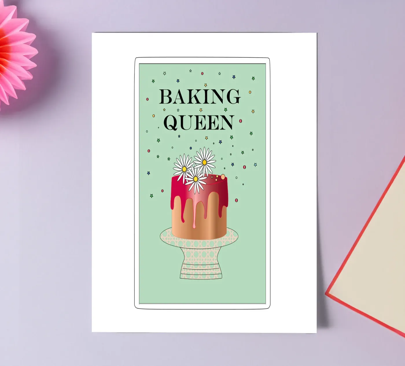 Baking Queen sticker sheet by SunflowerDE