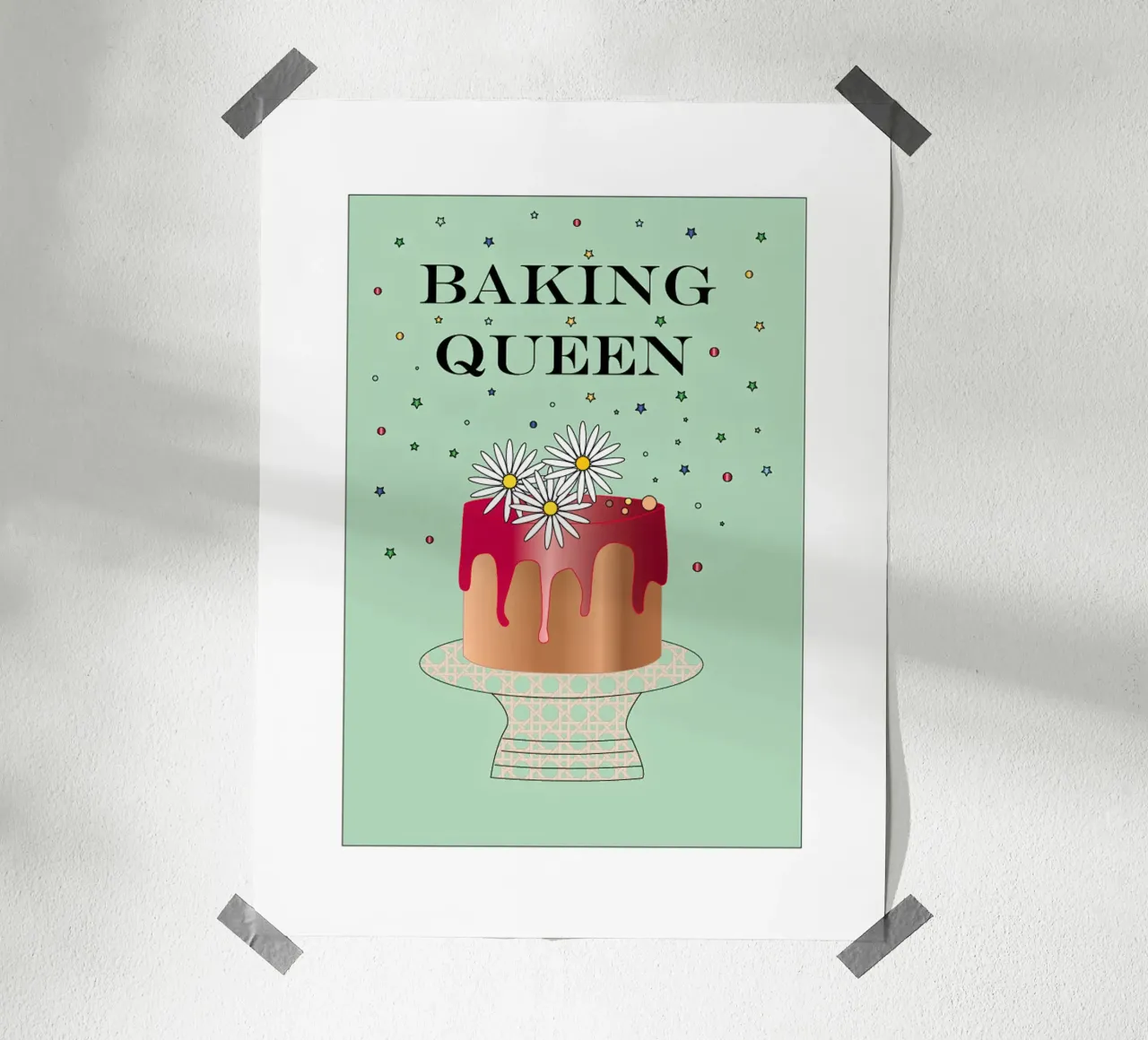 Baking Queen poster da SunflowerDE