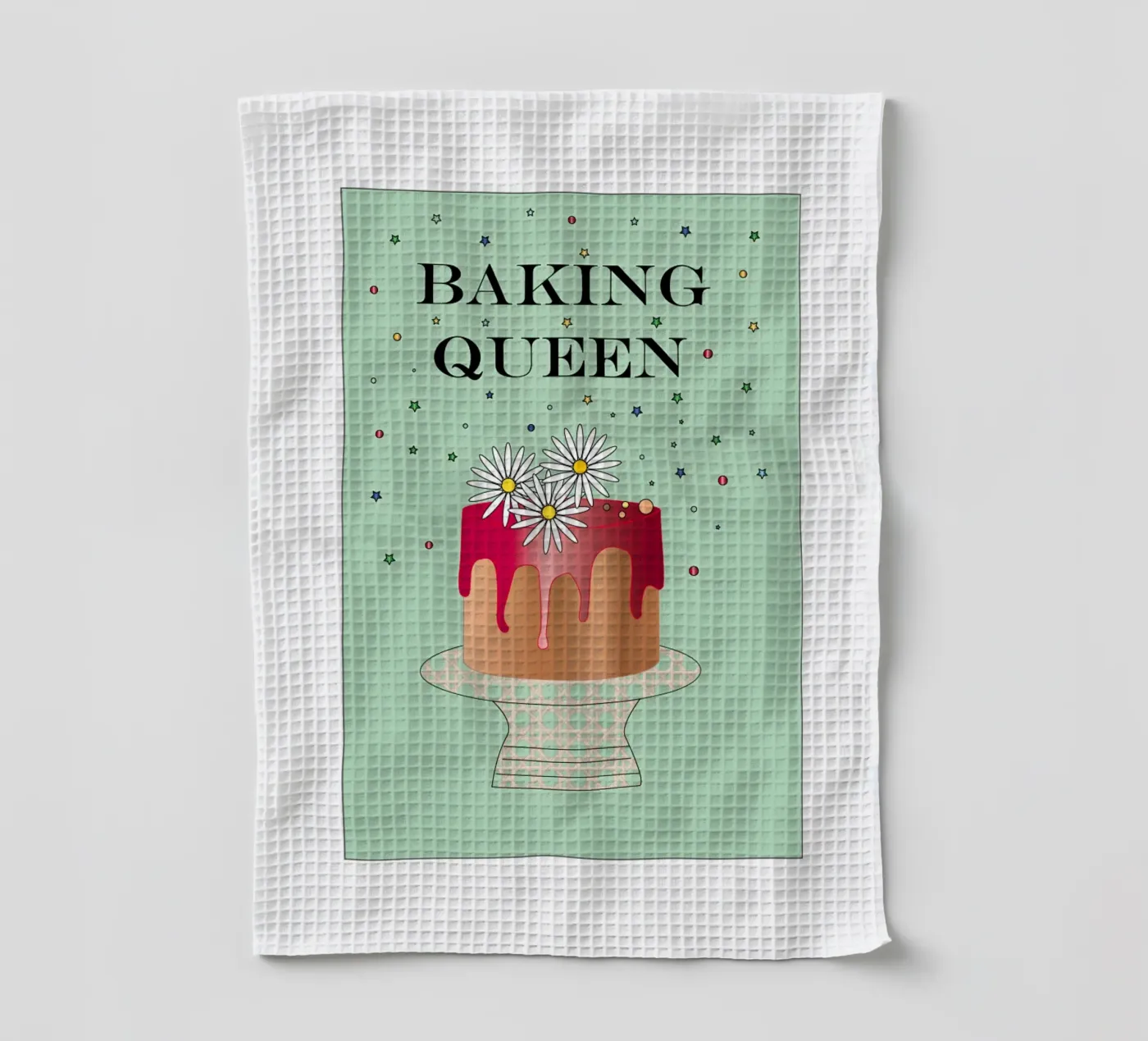 Baking Queen Geschirrtuch von SunflowerDE