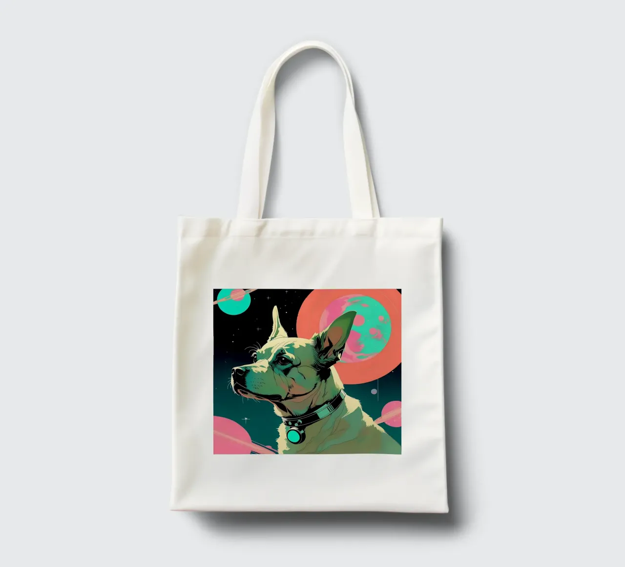 Cane_Stile_D_5 borsa in juta da Tierisch bunt by LK