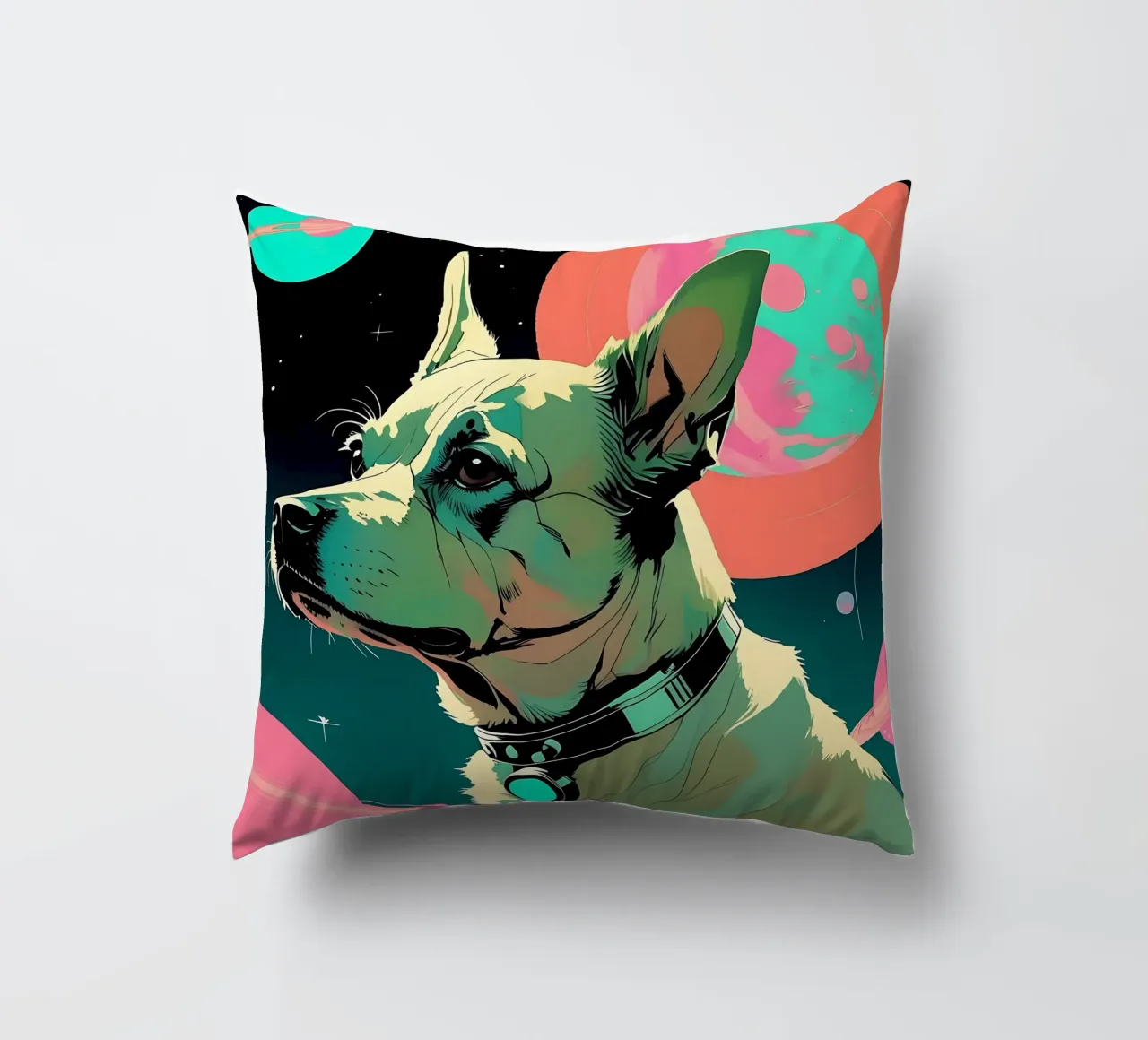Cane_Stile_D_5 cuscino da Tierisch bunt by LK