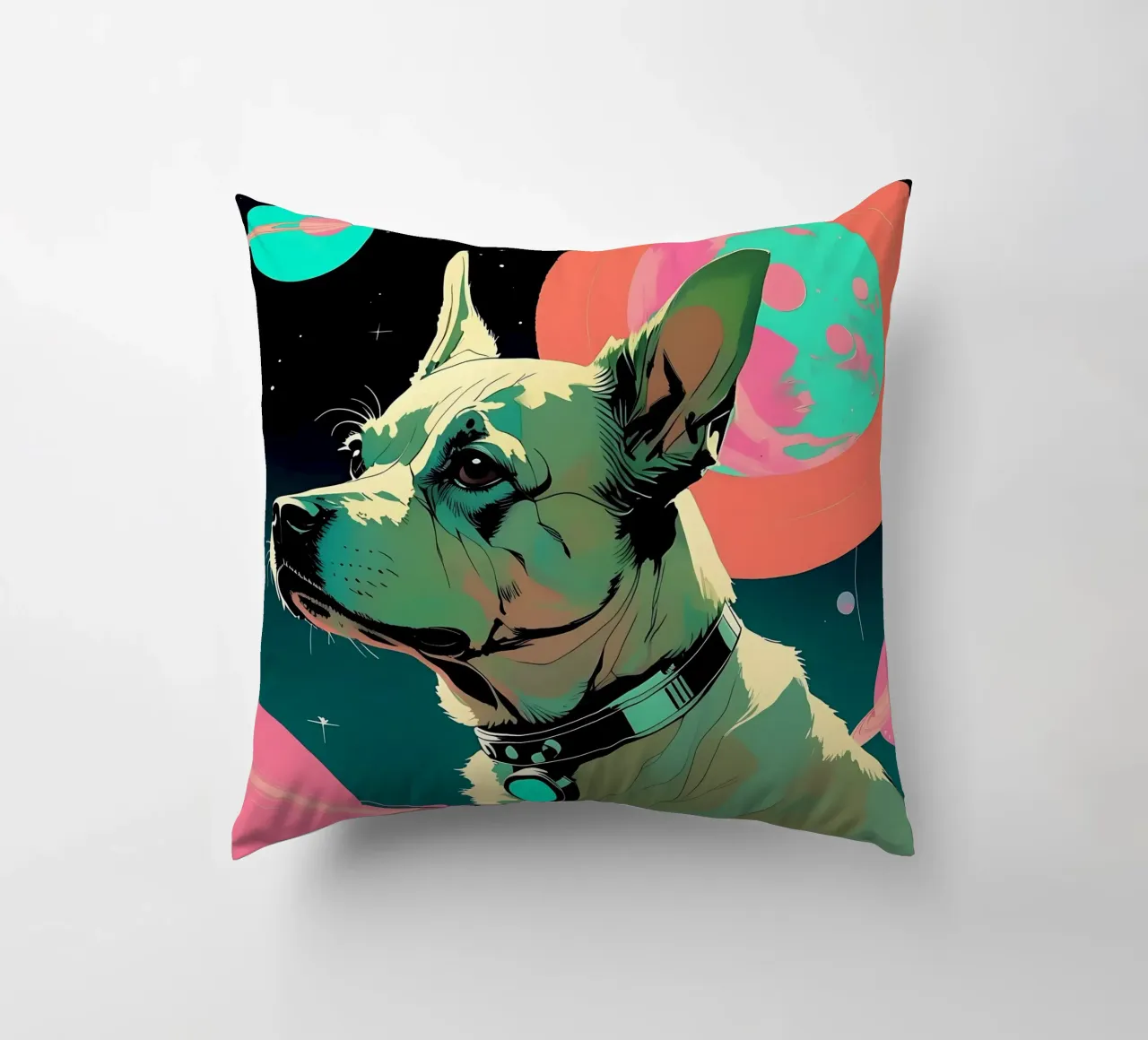 Cane_Stile_D_5 cuscino da Tierisch bunt by LK