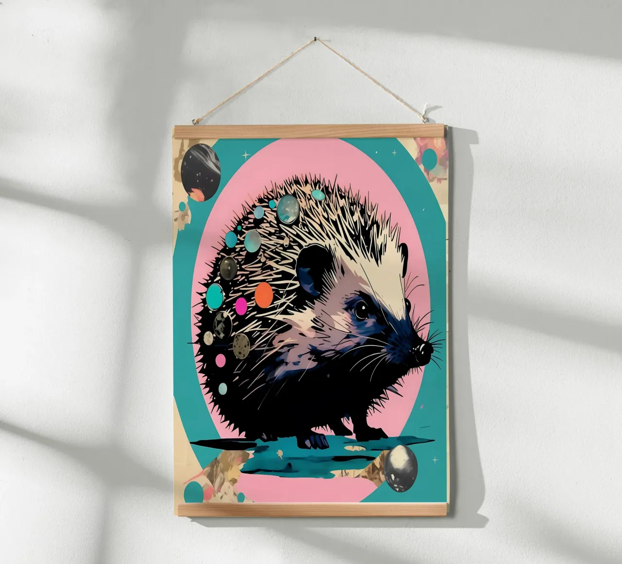Hedgehog_Style_D_1 hahnemühle by Tierisch bunt by LK