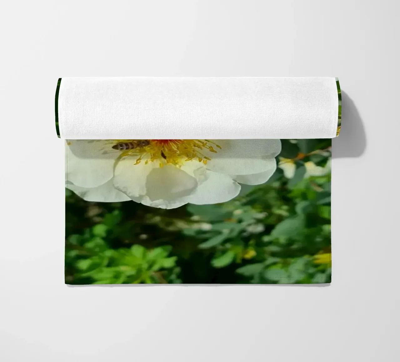 Ape e fiore telo mare da Buntblick