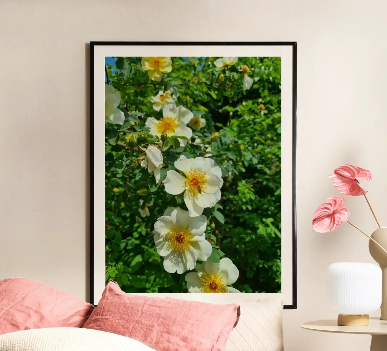 Ape e fiore poster da Buntblick