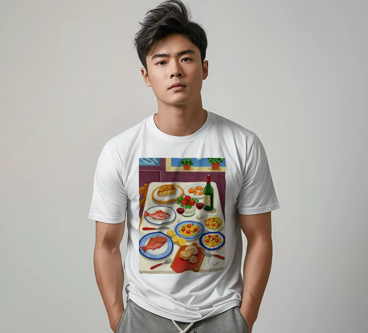 Cibo fresco t-shirt da Art Center