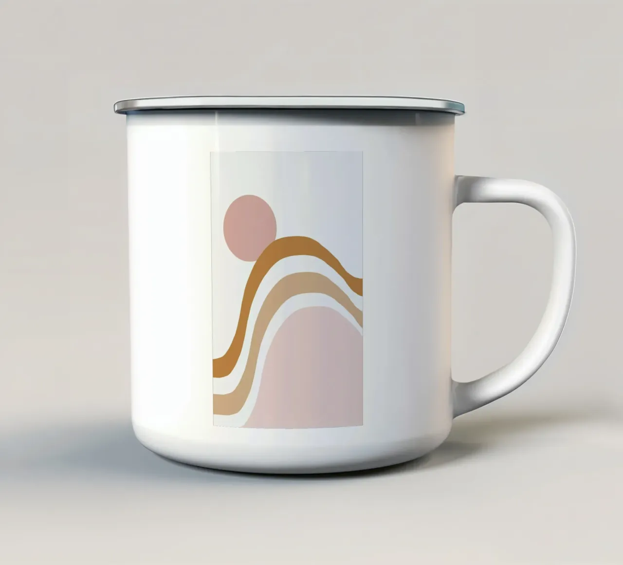 Hosanna tazza in smalto da Charlotte Winter