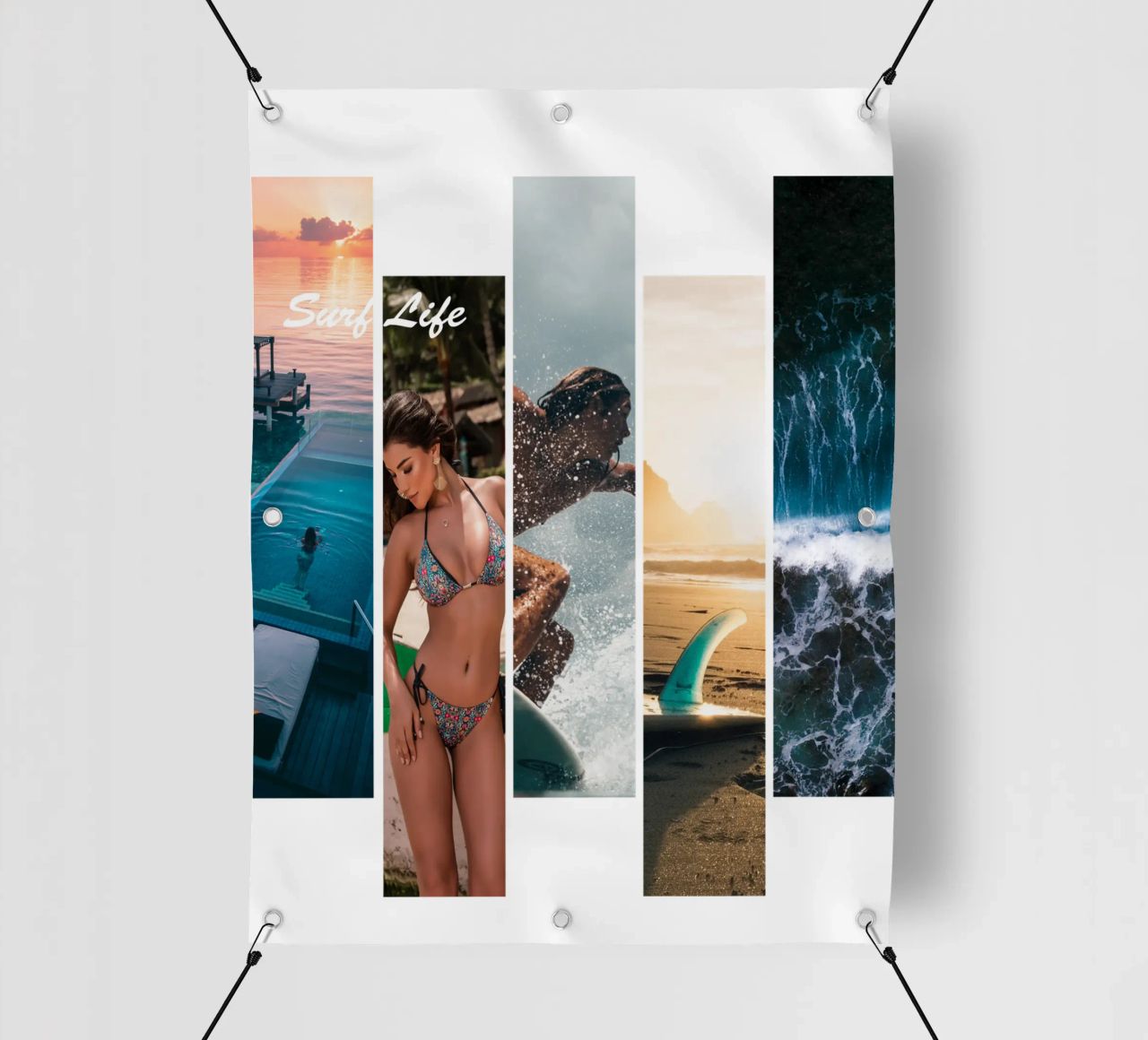 Surf Strips 6 - Surf Life bâche pvc de surfer28
