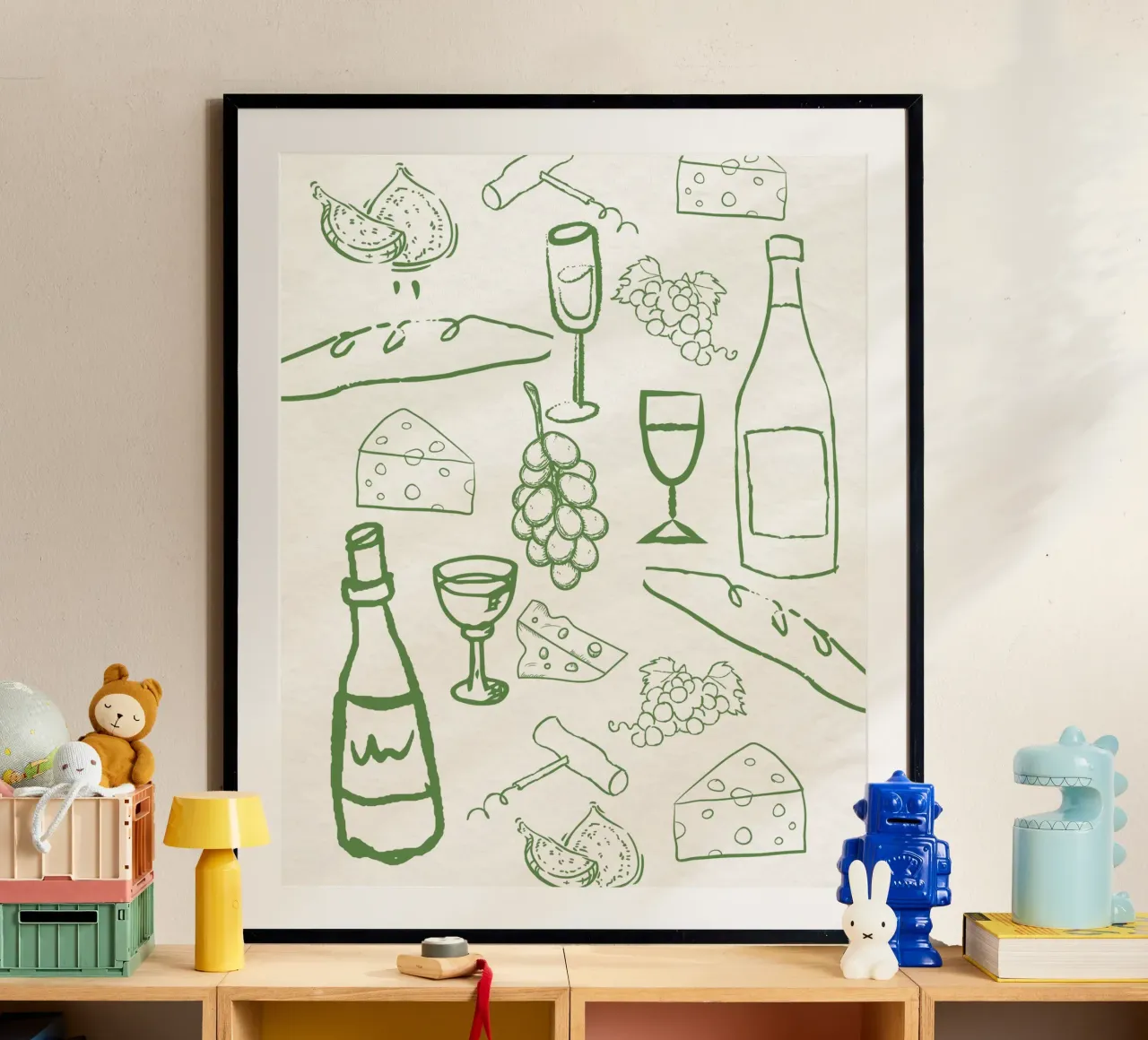 Cheers Italy Print, Italian Art, Cocktail Poster poster by DolceVita