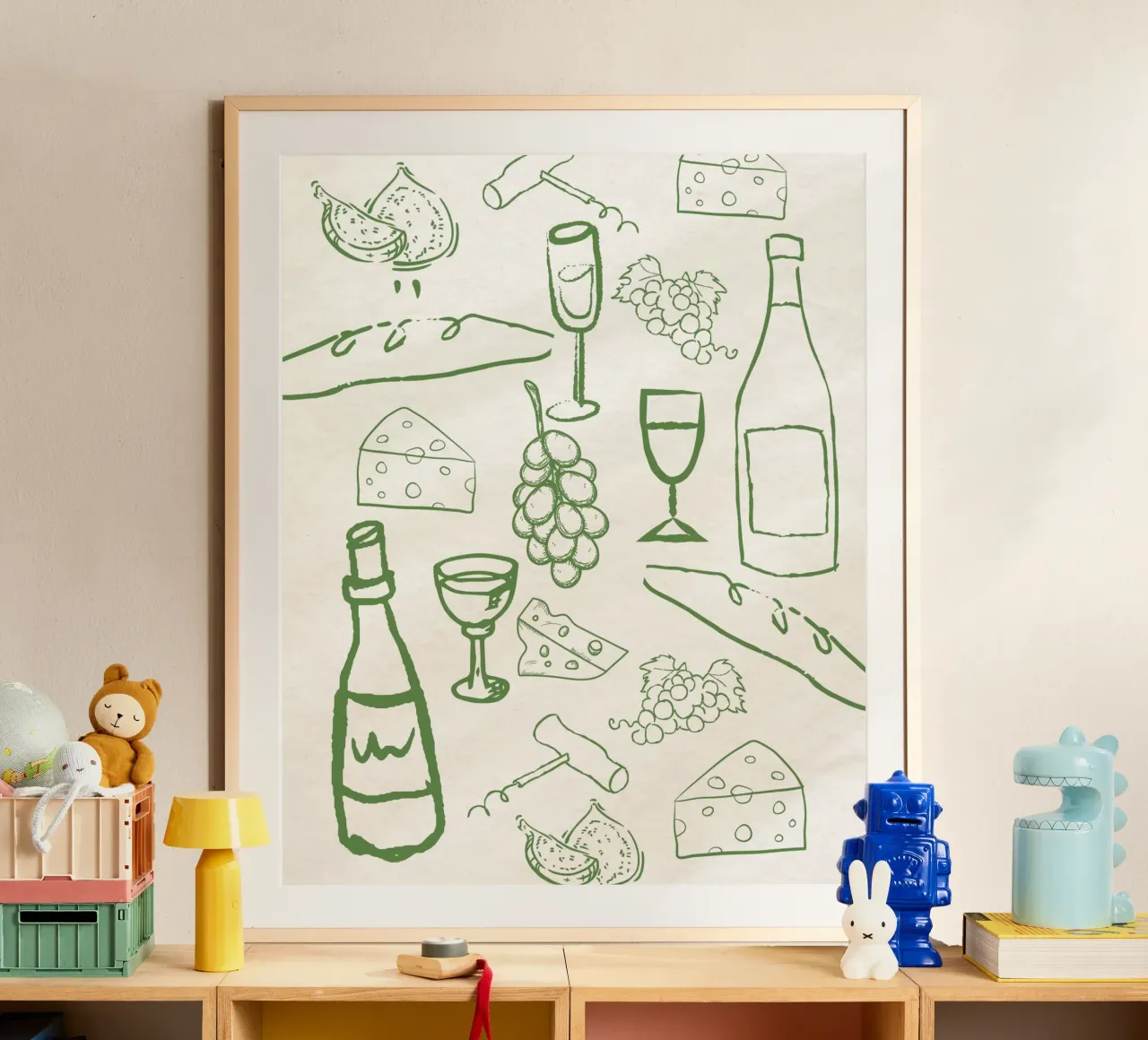 Cheers Italy Print, Italian Art, Cocktail Poster poster by DolceVita