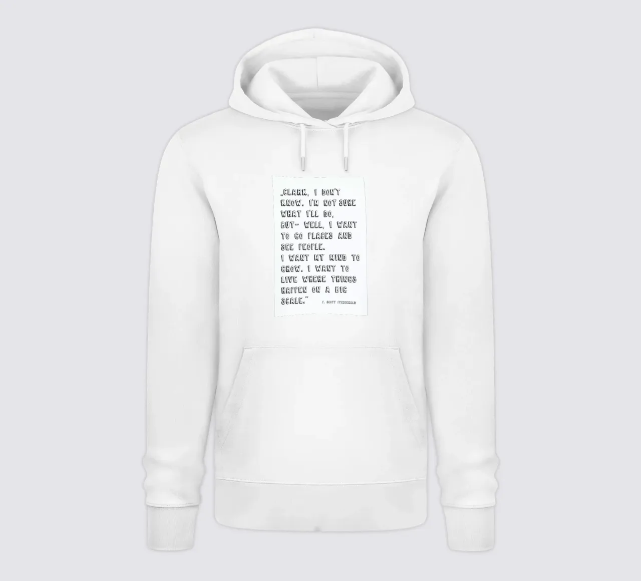 Clark I dont know felpa con cappuccio da PETERSEN