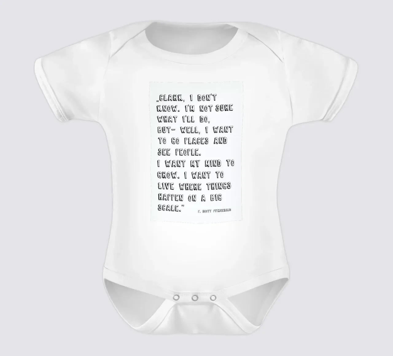Clark I dont know body de bebé de PETERSEN