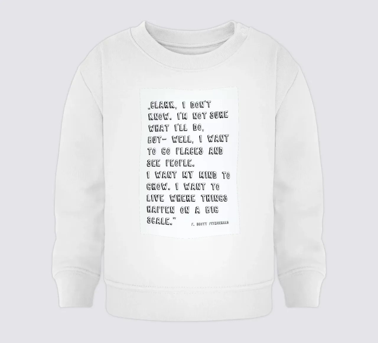 Clark I dont know felpa neonato da PETERSEN