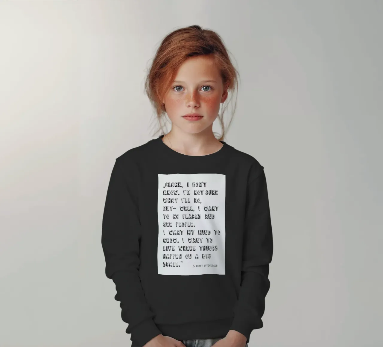 Clark I dont know felpa bambino da PETERSEN