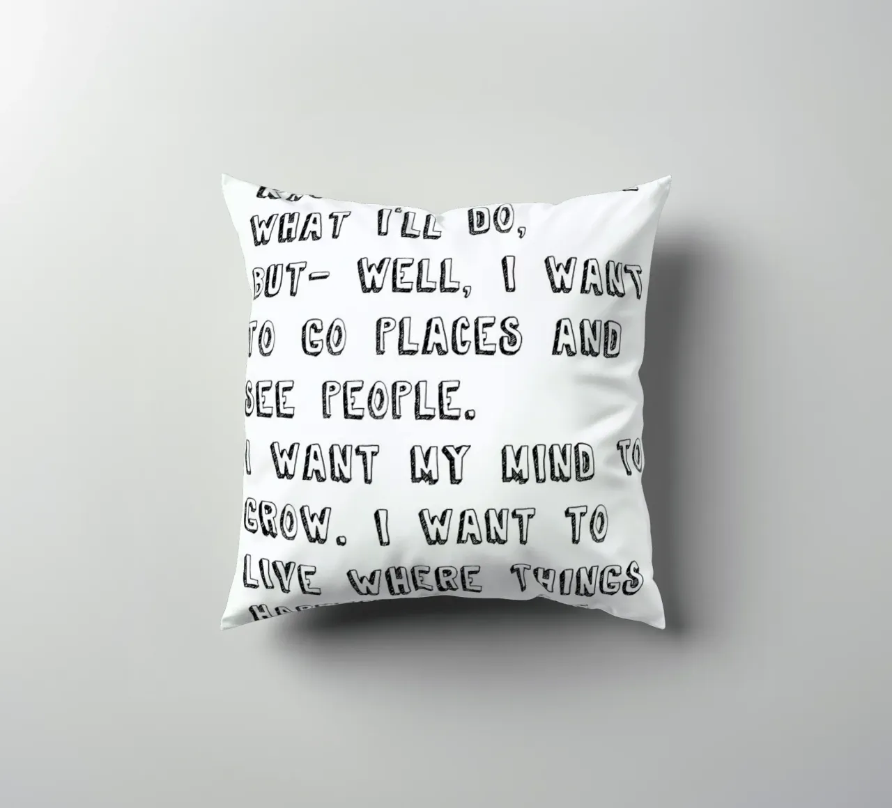 Clark I dont know cuscino da PETERSEN