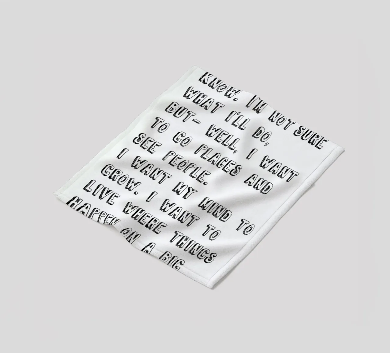 Clark I dont know coperta in pile da PETERSEN