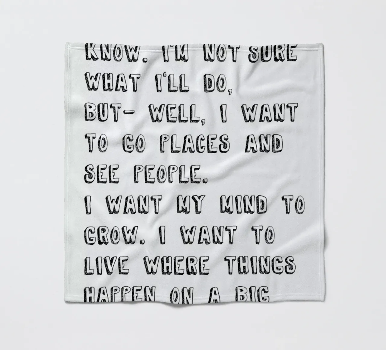 Clark I dont know coperta in pile da PETERSEN