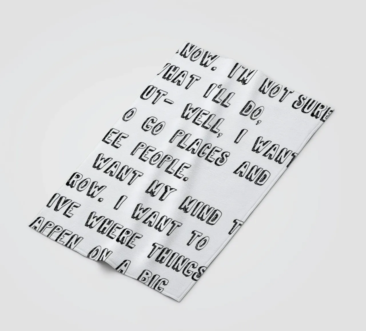 Clark I dont know coperta in pile da PETERSEN