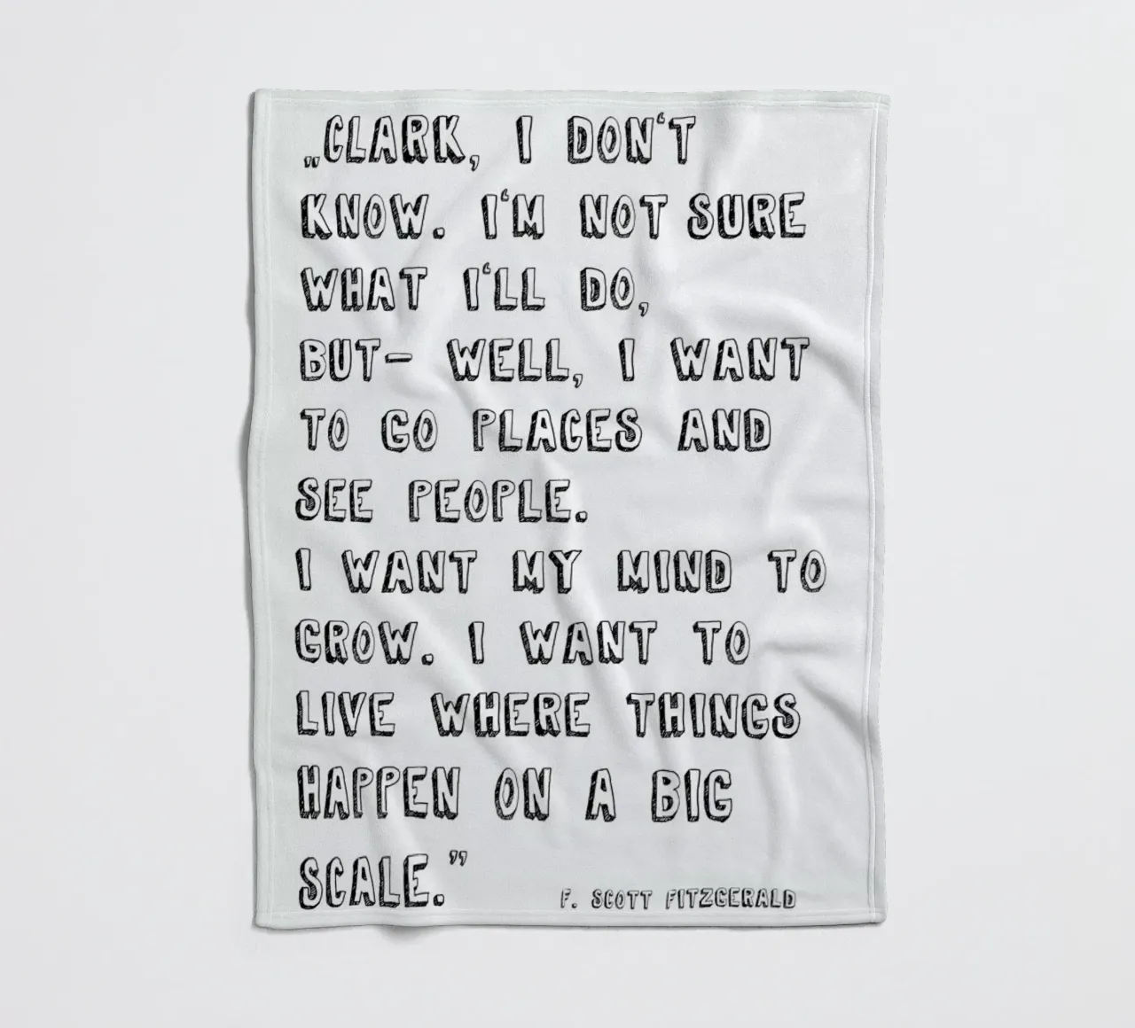 Clark I dont know coperta in pile da PETERSEN